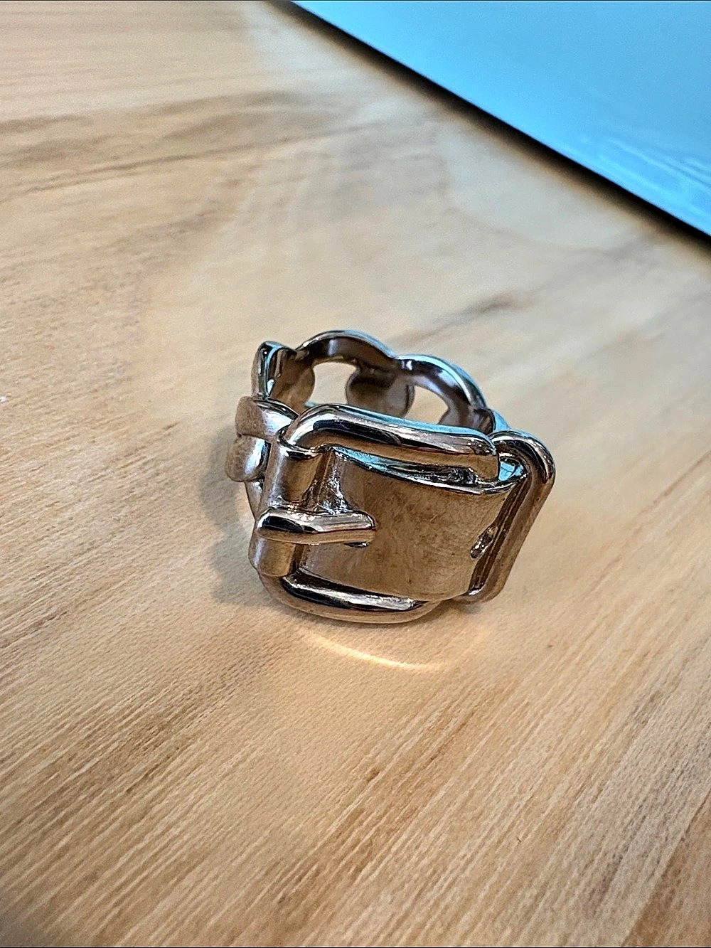 Acne Studios Buckle Ring Size M